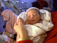 Nicolas at birth
